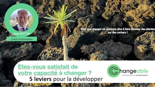 Webinaire 5 leviers concrets pour développer votre capacité de changement